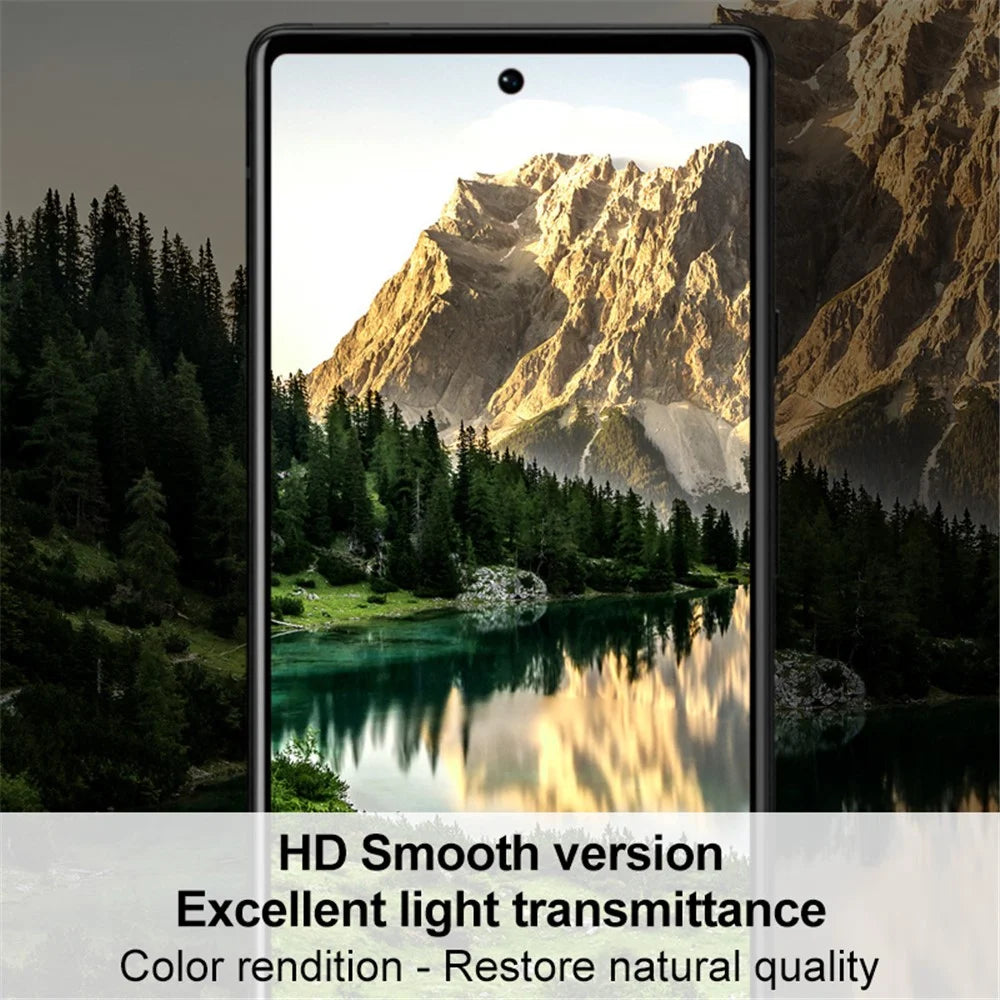 IMAK 2Pcs/Set Hydrogel Film III Full Coverage Transparent Soft TPU Protective Screen Protector for Google Pixel 6 - 7