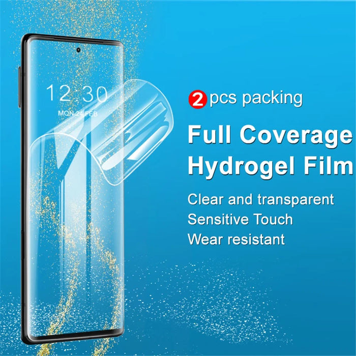 IMAK 2Pcs/Set Hydrogel Film III Anti-dust Full Coverage TPU Protective Screen Protector Film for Google Pixel 6 Pro - 4