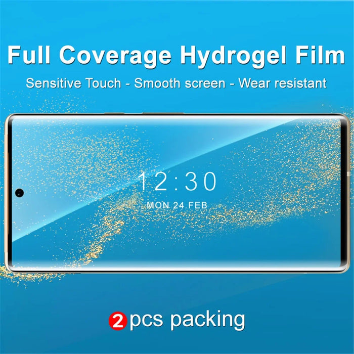 IMAK 2Pcs/Set Hydrogel Film III Anti-dust Full Coverage TPU Protective Screen Protector Film for Google Pixel 6 Pro - 5