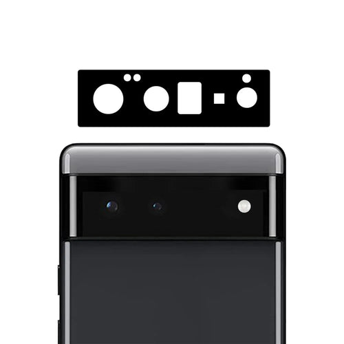 Silk Printing HD Anti-scratch Tempered Glass Camera Lens Protector Lens Film for Google Pixel 6 - 1