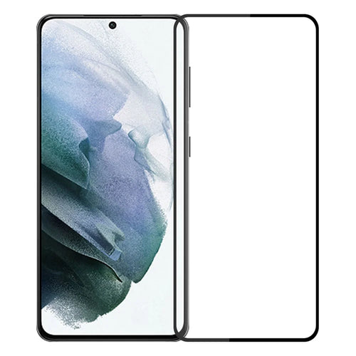 PINWUYO Tempered Glass Screen Film Full Glue Explosion-Proof Complete Covering Fingerprint-Free Screen Protector for Samsung Galaxy S22+ 5G / S23+ - 1