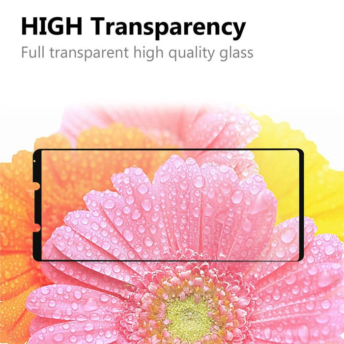 For Sony Xperia Pro-I Ultra Clear Bubble-free Full Coverage Full Glue 0.2mm Black Edge AGC Glass Tempered Glass Screen Protector - 5