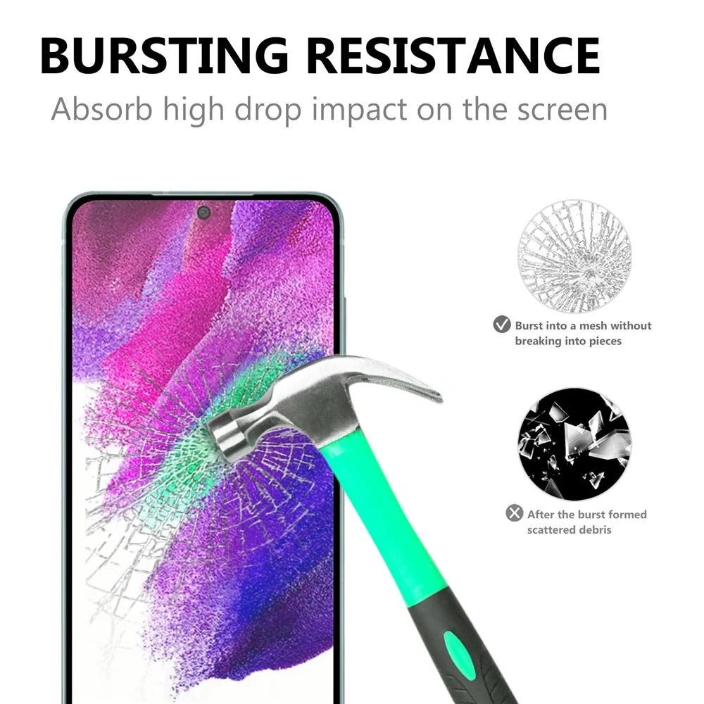 For Samsung Galaxy S22 5G / S23 Black Edge AGC Glass Tempered Glass 0.1mm Full Screen Protector (Fingerprint Unlock) - 2