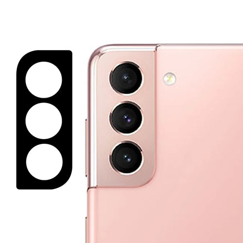 Ultra Clear 9H Hardness Scratch Resistant Silk Printing Tempered Glass Camera Lens Protector for Samsung Galaxy S22 5G / S22+ 5G - 1