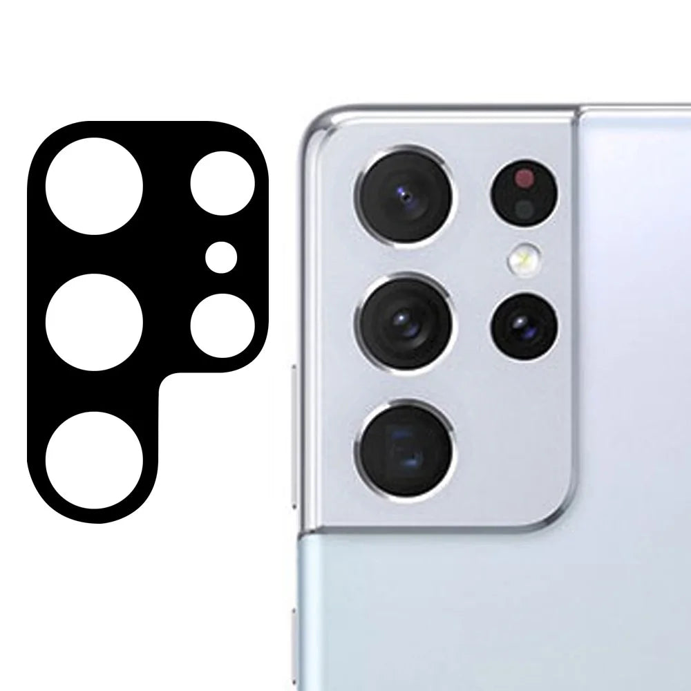 Silk Printing HD Clarity 9H Hardness Precise Cutout Tempered Glass Camera Lens Protector for Samsung Galaxy S22 Ultra 5G - 1