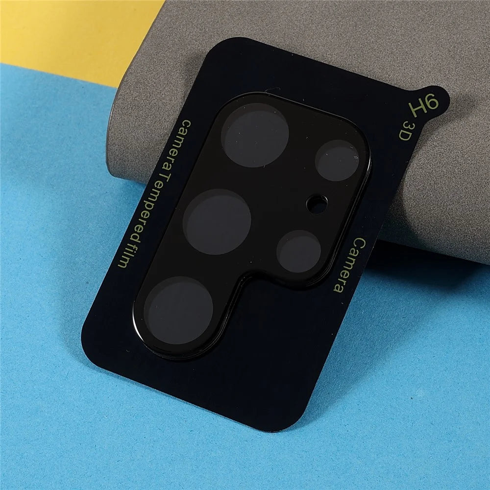 Silk Printing HD Clarity 9H Hardness Precise Cutout Tempered Glass Camera Lens Protector for Samsung Galaxy S22 Ultra 5G - 3
