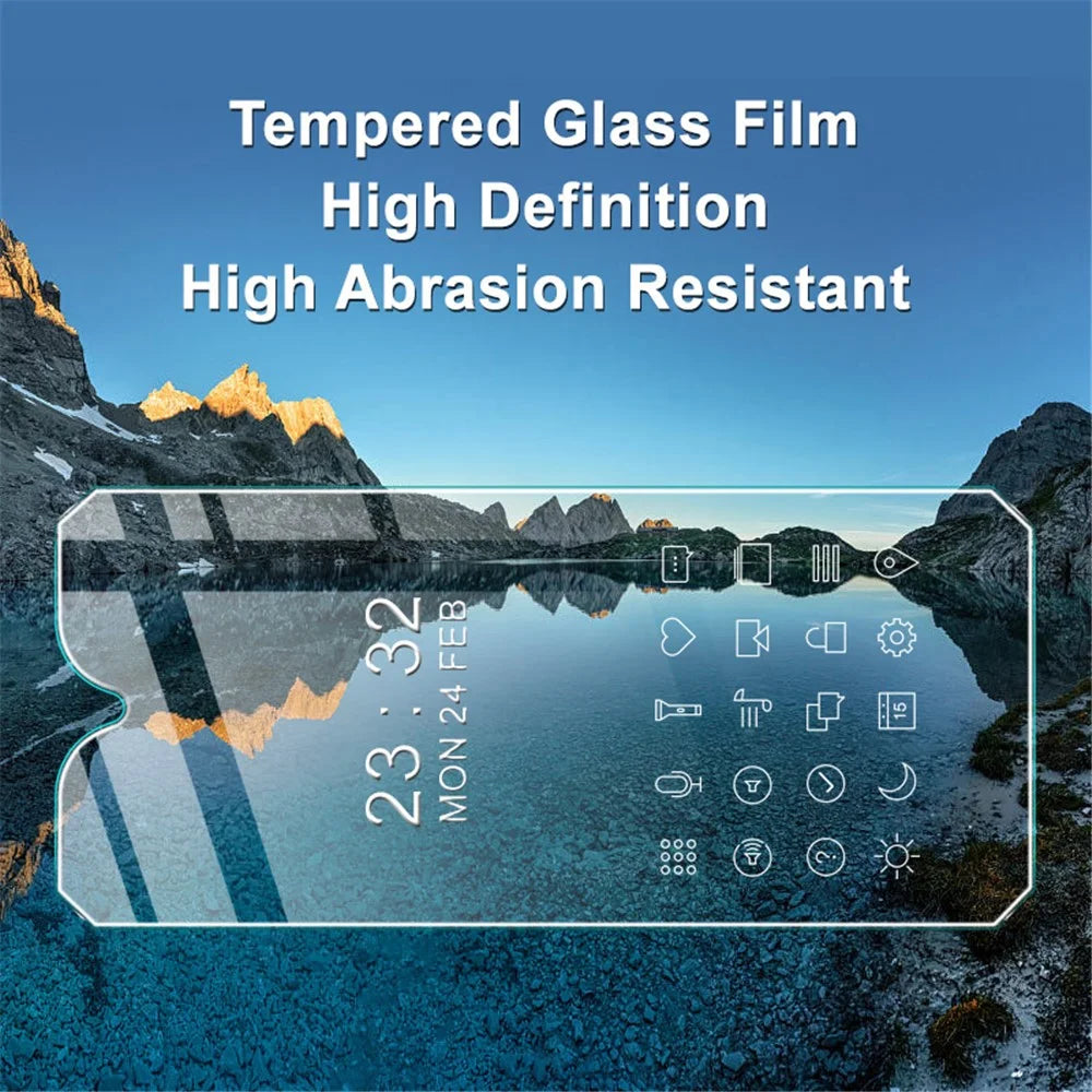 IMAK H Series HD Ultra Shatterproof Abrasion-resistant Tempered Glass Screen Protector Film for Oukitel WP17 - 2