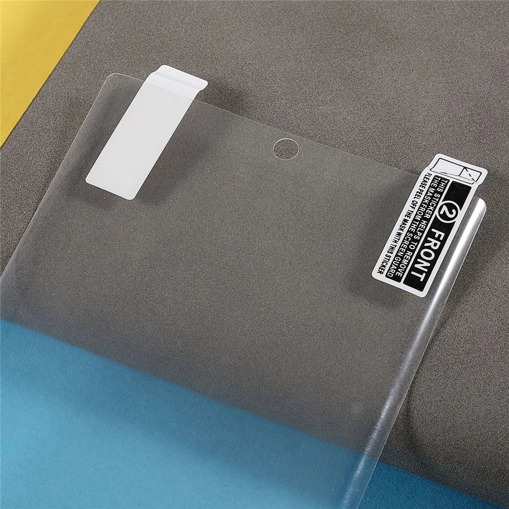 Anti-Bubble HD Clear Soft PET Screen Protector Guard for Samsung Galaxy S22 Ultra 5G - 3