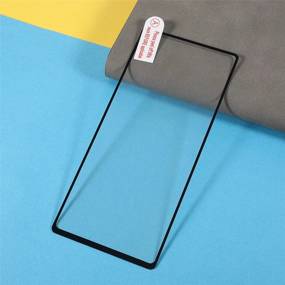HD Clear Silk Printing Full Screen Covering Full Glue Anti-scratch Tempered Glass Film for Google Pixel 6a - 6