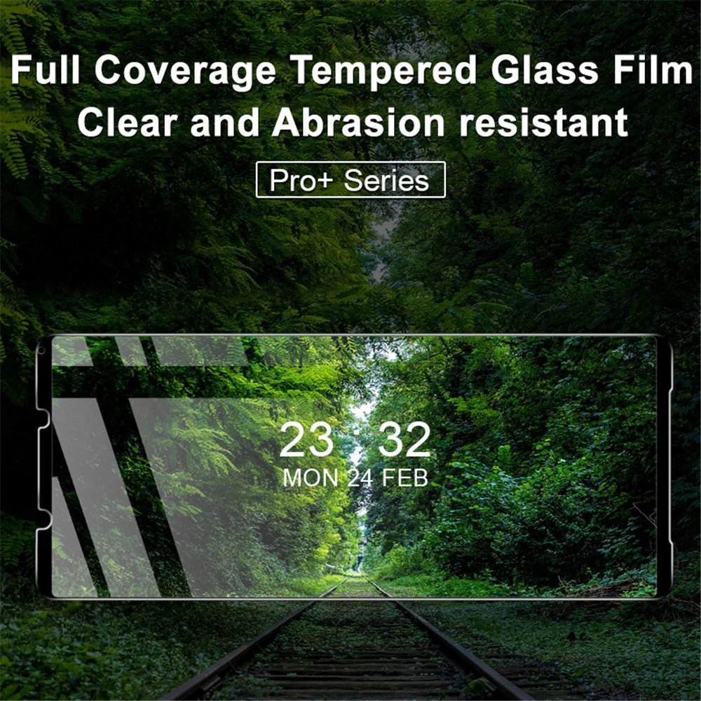 IMAK Pro+ Series HD Clear AGC Glass Full Glue Anti-scratch Full Screen Tempered Glass Screen Protector for Sony Xperia Pro-I - 2
