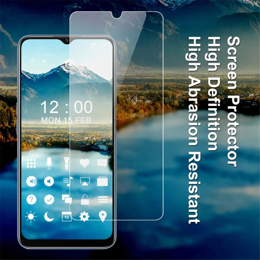 IMAK ARM Series Dustproof Flexible Clear TPU Film HD Screen Protector (Not Complete Covering) for Oppo A54s / A16 / A16s - 3