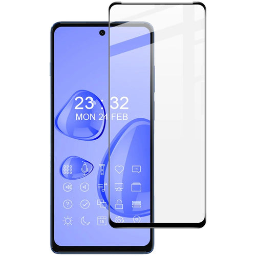 IMAK Pro+ Series Explosion-proof 9H AGC Glass Full Coverage Full Glue Tempered Glass Screen Protector for Motorola Moto G200 5G/Edge S30 5G - 1
