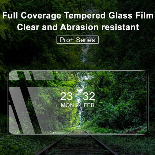 IMAK Pro+ Series 9H AGC Glass Guard Film Full Coverage Full Glue Anti-scratch Tempered Glass Screen Protector for Samsung Galaxy A53 5G - 2
