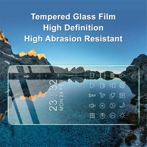 IMAK H Series Super Clear Tempered Glass Protector Anti-scratch Screen Protection Film for Samsung Galaxy A53 5G - 2