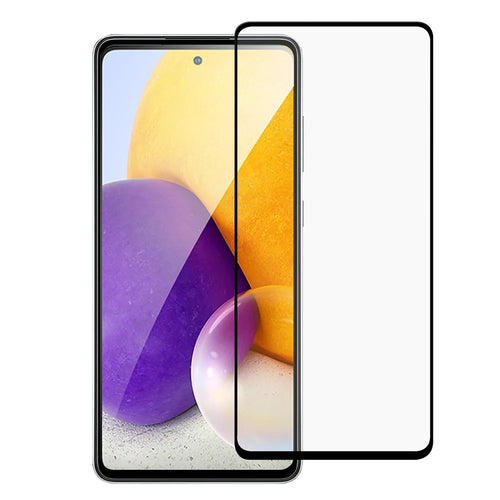 For Samsung Galaxy A53 5G Full Screen Coverage Full Glue AGC Tempered Glass Film Black Edge Glass Screen Protector - 1