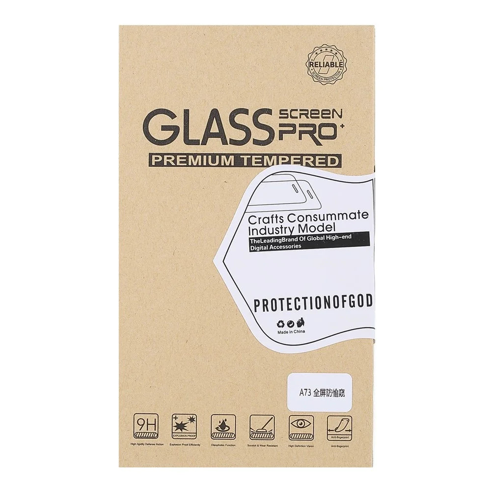 Anti-peep 9H Tempered Glass Full Glue Dust-proof Phone Screen Protector for Samsung Galaxy A53 5G - 7