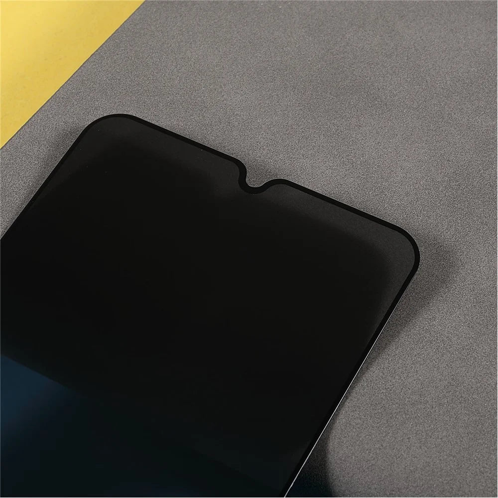 Anti-Peep Full Glue Full Covering Silk Printing Hard Tempered Glass Screen Protector for Samsung Galaxy A33 5G - 4