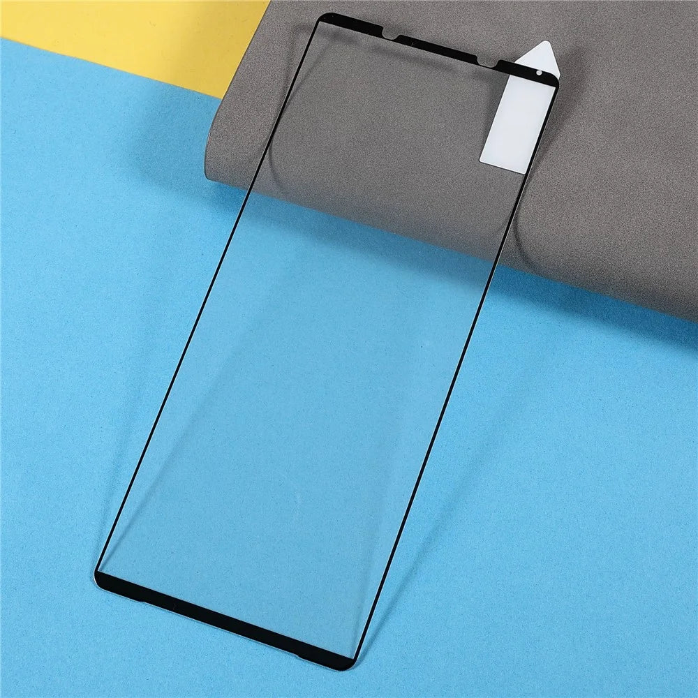 RURIHAI 2.5D HD Clear Full Glue Full Coverage Secondary Hardening High Aluminum-silicon Tempered Glass Screen Protector for Sony Xperia Pro-I - 3