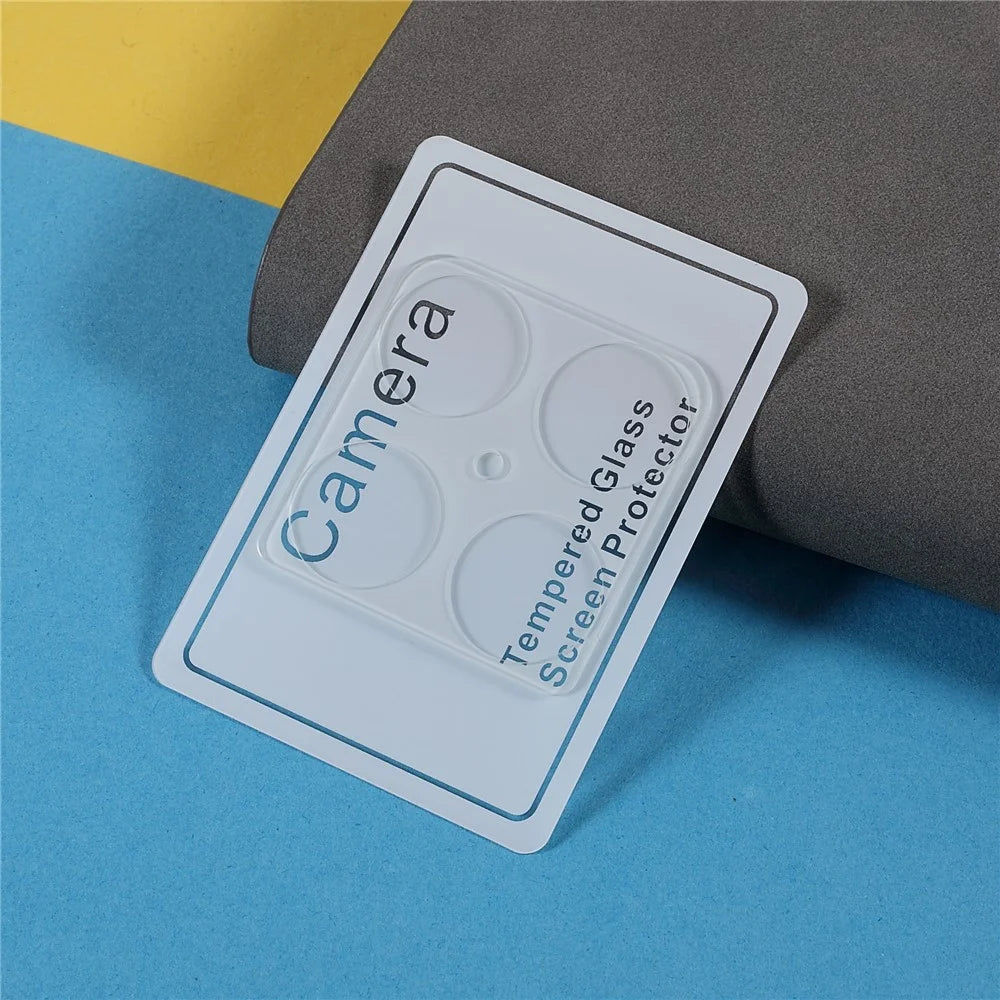 2Pcs/Set Anti-fingerprint Anti-scratch 3D Arc Edge Camera Lens Protector Tempered Glass Film for OnePlus 10 Pro 5G - 3