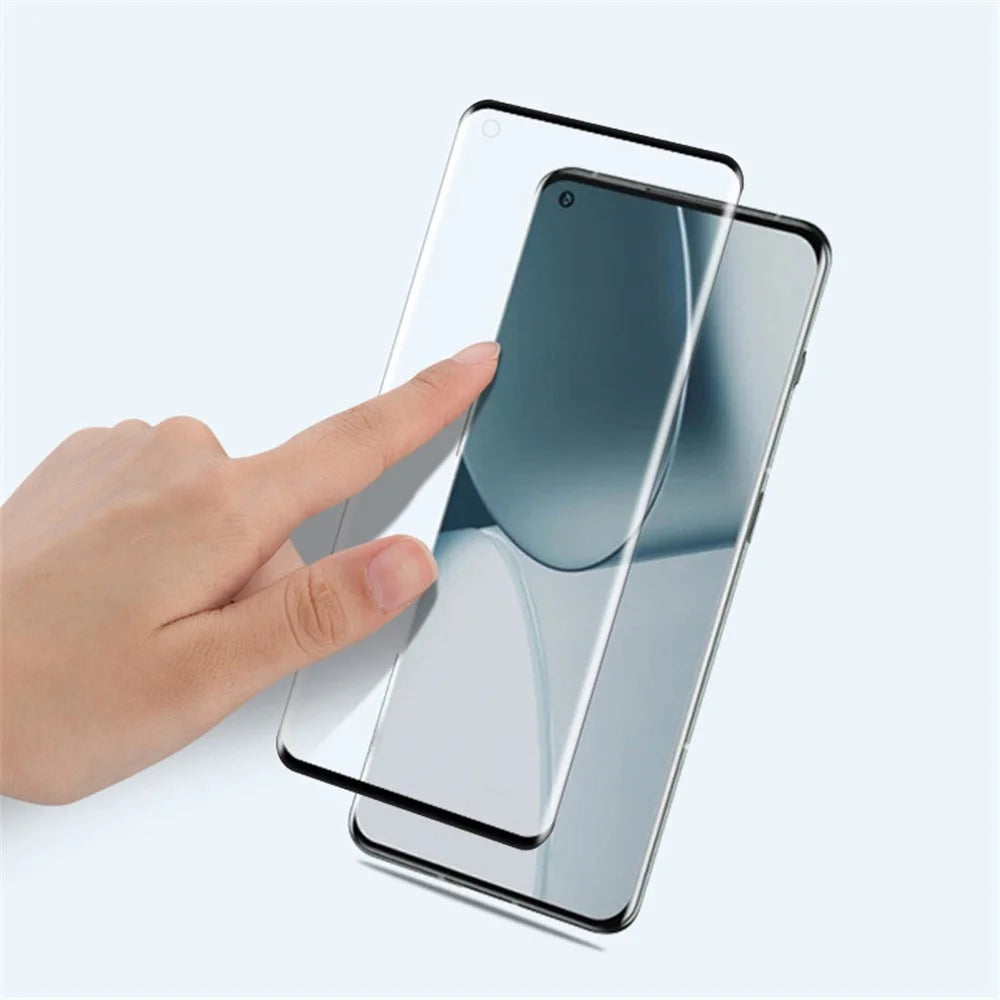 MOCOLO Waterproof Anti-scratch HD Clarity Full Glue 3D Curved Full Cover Tempered Glass Screen Protector for OnePlus 9 Pro/10 Pro - 3