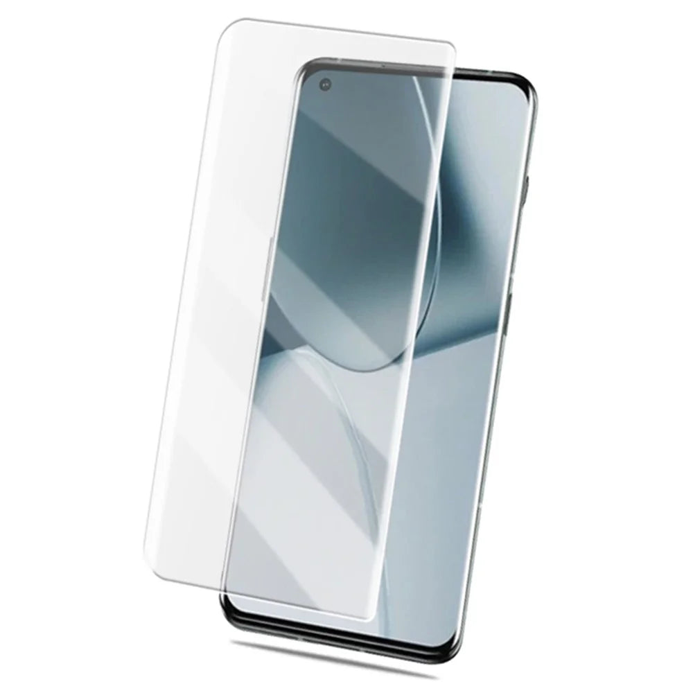 MOCOLO Anti-fingerprint Smooth Touch 3D Curved Full Size UV Glue Tempered Glass Screen Protector for OnePlus 9 Pro/10 Pro - 2