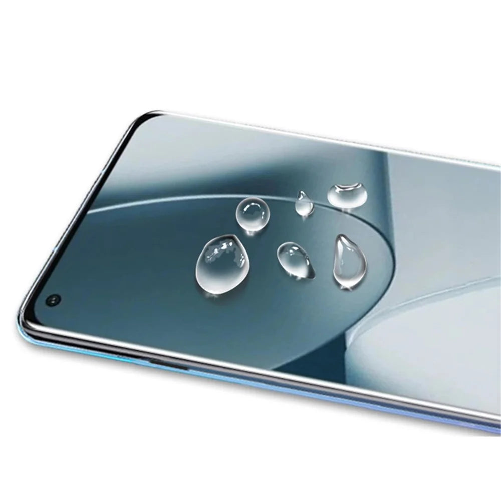 MOCOLO Anti-fingerprint Smooth Touch 3D Curved Full Size UV Glue Tempered Glass Screen Protector for OnePlus 9 Pro/10 Pro - 3
