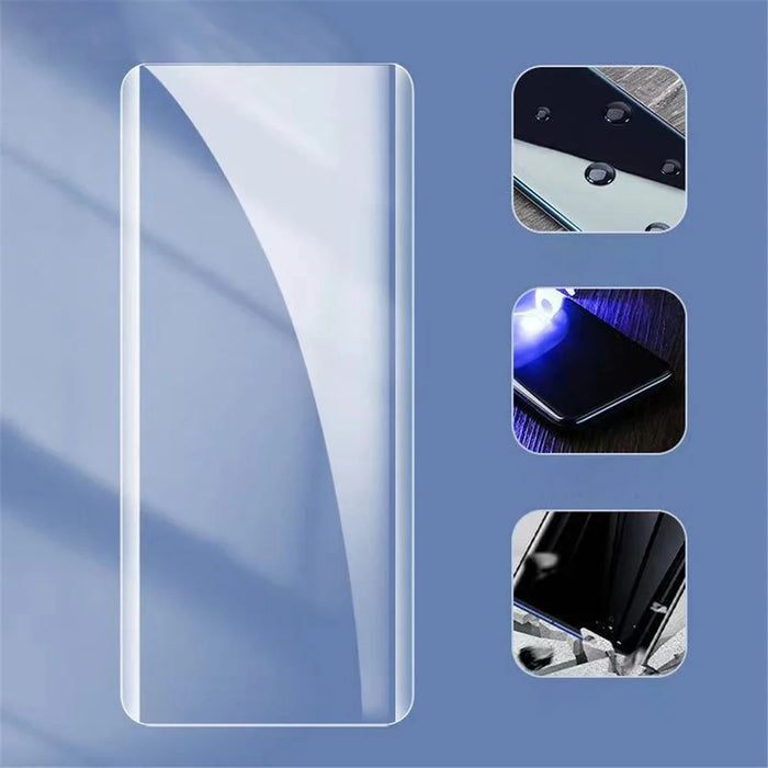 MOCOLO Anti-fingerprint Smooth Touch 3D Curved Full Size UV Glue Tempered Glass Screen Protector for OnePlus 9 Pro/10 Pro - 6