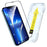 HAT PRINCE Dust-proof Full Glue Arc Edge Full Screen Coverage Tempered Glass Film Screen Protector with Easy Installation Tool for iPhone 13 mini 5.4 inch - 1