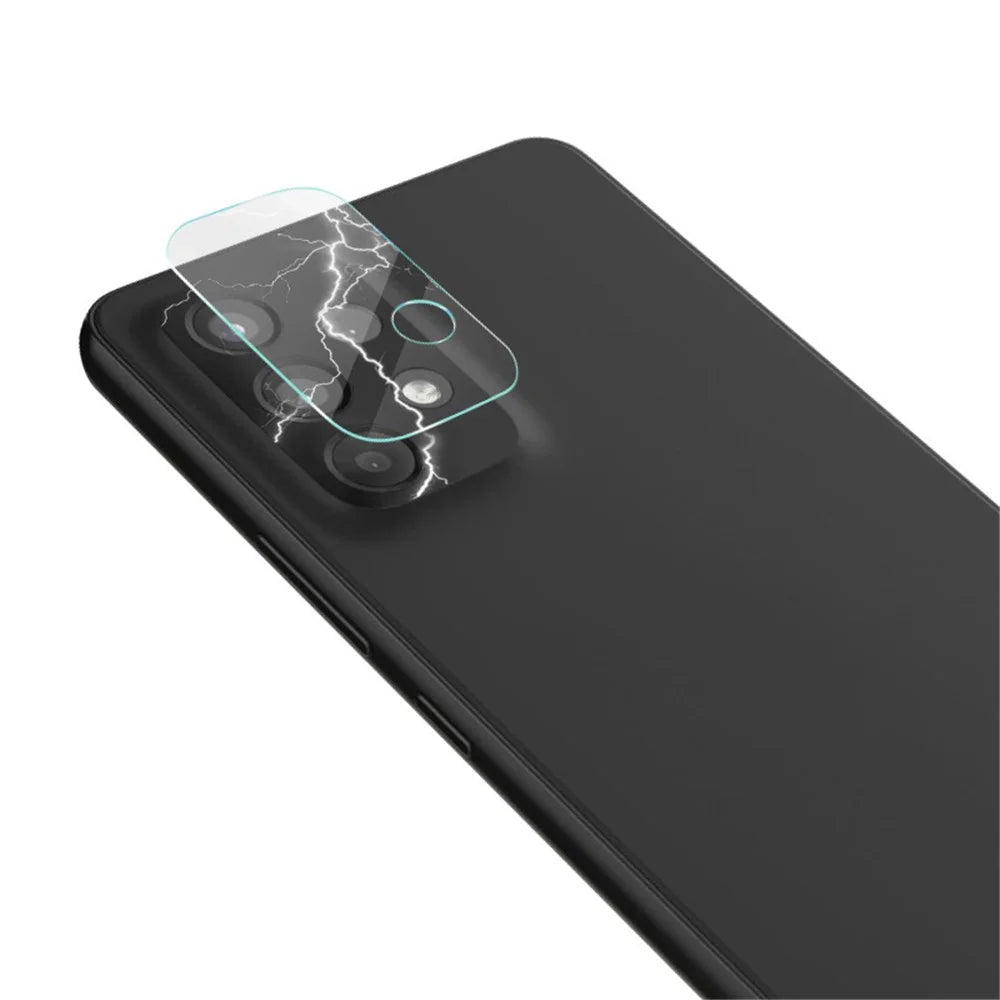 IMAK 2Pcs/Set Thin HD Clear Wear-resistant Camera Tempered Glass Lens Screen Protector for Samsung Galaxy A53 5G/A33 5G/A73 5G - 4