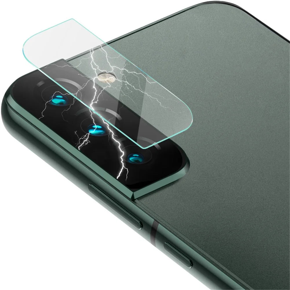 IMAK 2Pcs / Set Camera Lens Protector for Samsung Galaxy S22 5G / S22+ 5G, Ultra Clear Tempered Glass Anti-Scratch Protective Lens Film - 5