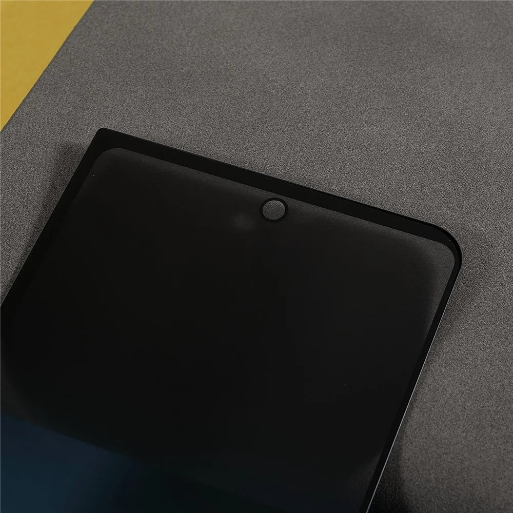 Anti-peep Full Glue Tempered Glass Front Screen Protector + Full Glue Clear TPU Film + Full Glue Glass Phone Back Protector for Samsung Galaxy Z Fold3 5G - 5