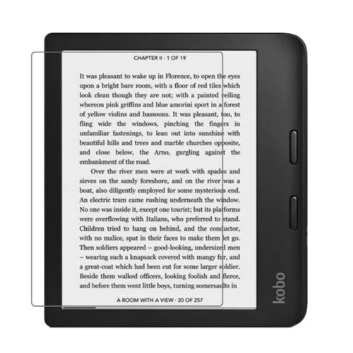 Full Coverage HD Clear PET Film Soft Touch Screen Protector for Kobo Libra 2 - 1