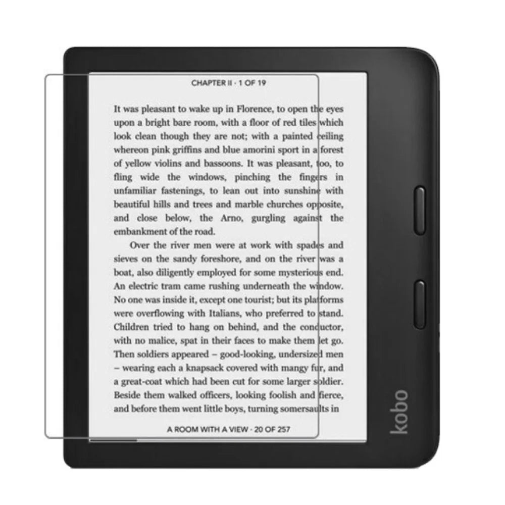 Full Coverage Anti-Scratch Case-Friendly Soft PET Screen Protector for Kobo Sage - 1