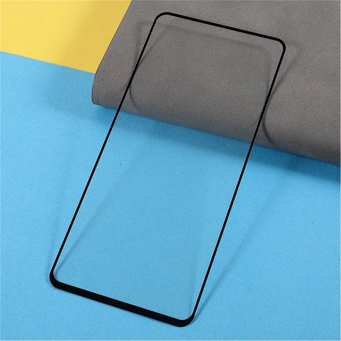 Silk Printing Ultra Clear 9D Tempered Glass Double Defense Full Size Full Glue Screen Protector for Samsung Galaxy A53 5G - 4