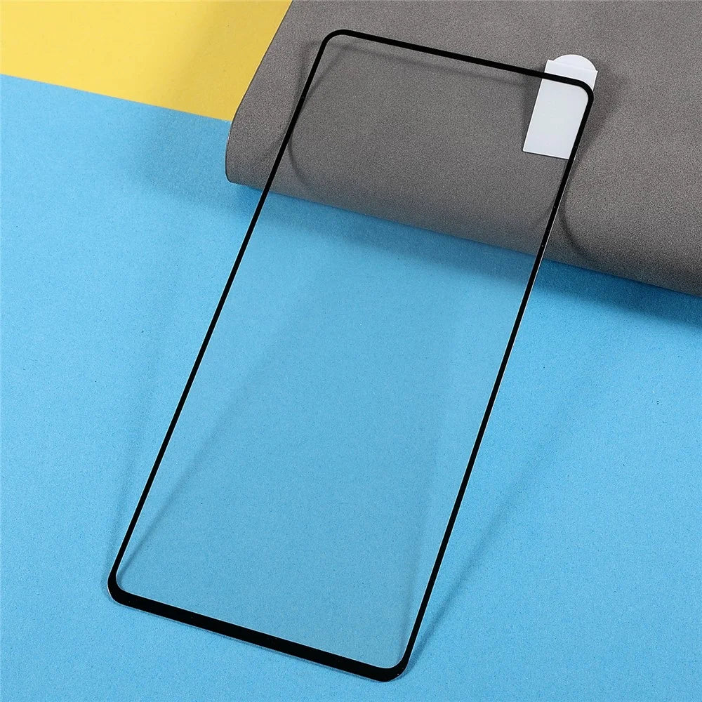 Full Screen Full Glue Silk Printing HD Anti-Scratch Tempered Glass Film for Samsung Galaxy A73 5G - 3