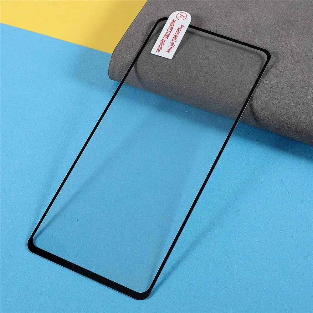 Silk Printing High Clarify Full Cover Full Glue Anti-Scratch Bubble Free Tempered Glass Film for Samsung Galaxy A53 5G - 6