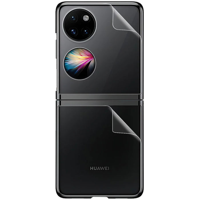 IMAK Hydrogel III Full Cover Soft TPU Front Screen Protector + Back Protective Film for Huawei P50 Pocket - 5