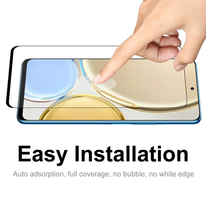 HAT PRINCE 0.26mm 2.5D Arc Edge Full Glue Full Size Tempered Glass 9H Hardness Screen Protector for Honor X30 - 6