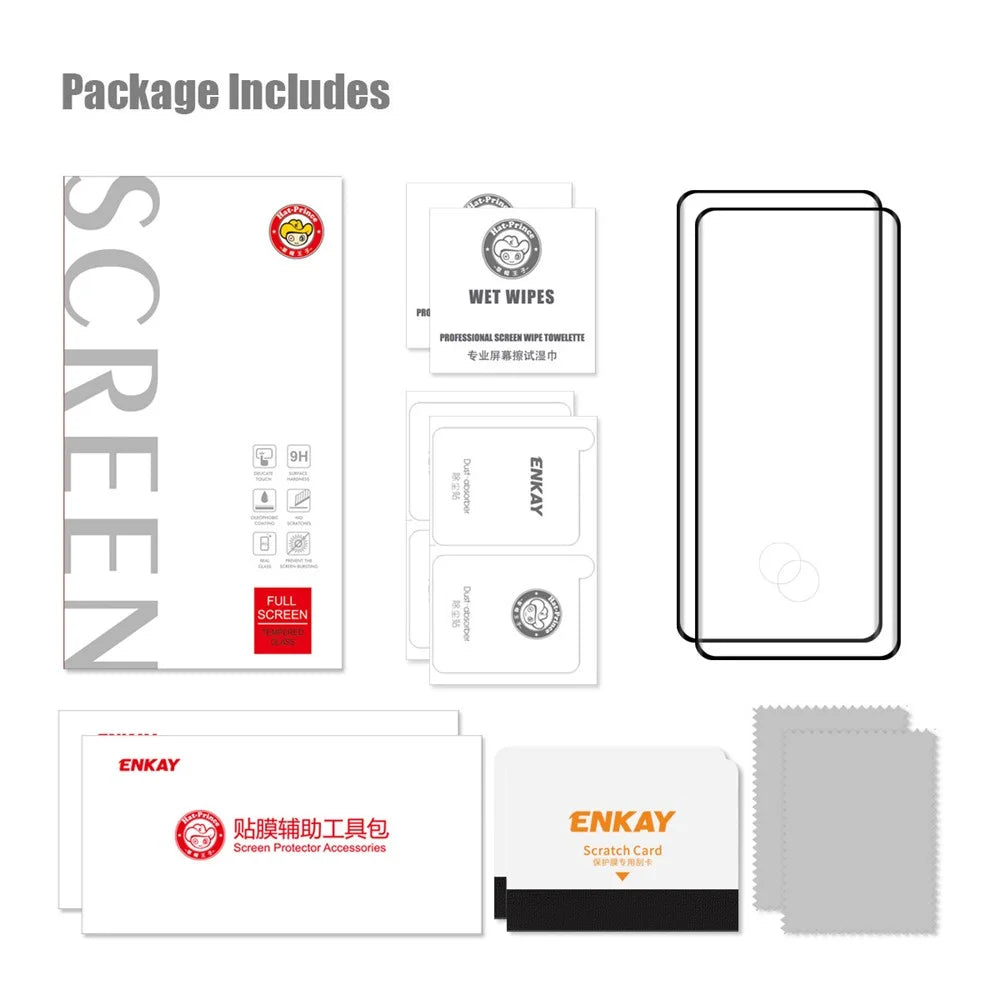 HAT PRINCE 2Pcs/Set Full Glue 0.26mm 3D Curved Hot Bending Ultra Clear Tempered Glass Screen Protector [Support Fingerprint Unlocking] for Samsung Galaxy S22 Ultra 5G - 7