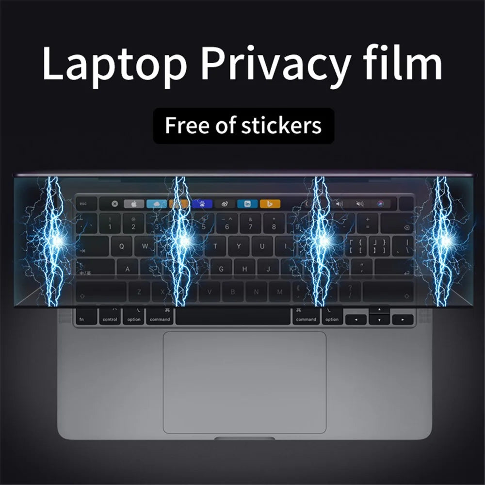 Magnetic Privacy Protection Anti-peep Tempered Glass Film Laptop Screen Protector for MacBook Pro 16 inch (2019) A2141 - 6