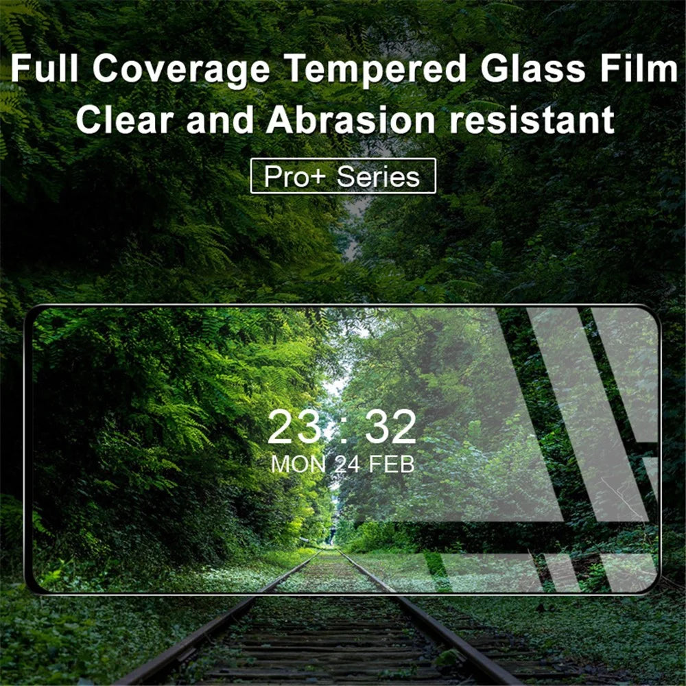 IMAK Pro+ Series Full Glue AGC Tempered Glass Screen Film for Realme GT Neo2 5G/GT Neo 3T 5G - 2