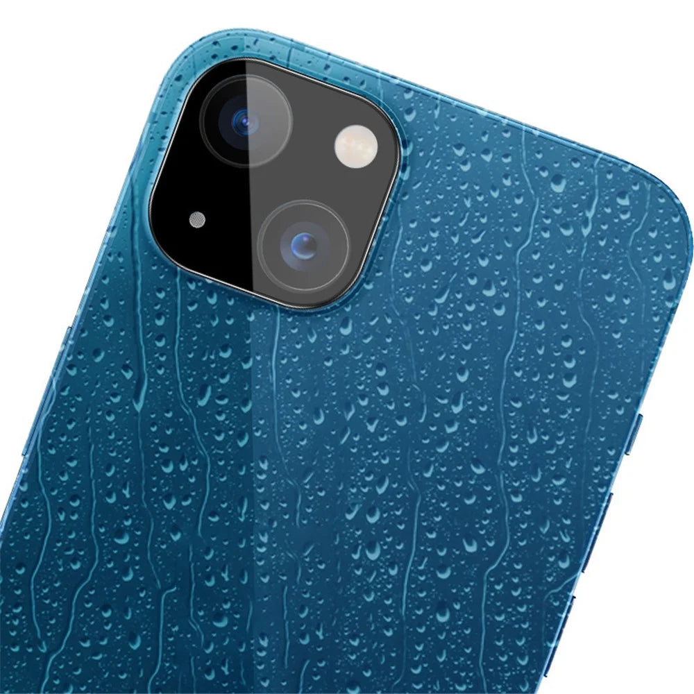 IMAK for iPhone 13 mini 5.4 inch/13 6.1 inch Black Version Scratch-Proof High Light Transmittance Tempered Glass Lens Film Covered with Acrylic Lens Cap - 5