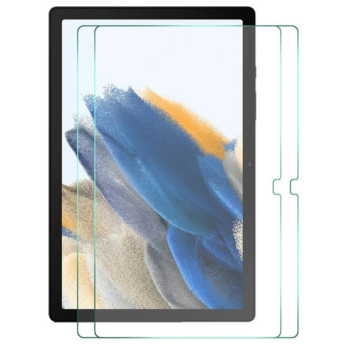 HAT PRINCE for Samsung Galaxy Tab A8 10.5 (2021) / A8 10.5 (2022) 2Pcs / Pack Anti-fingerprint HD 2.5D Arc Edge Full Screen Full Glue 9H Hardness 0.33mm Tempered Glass Screen Protector - 1