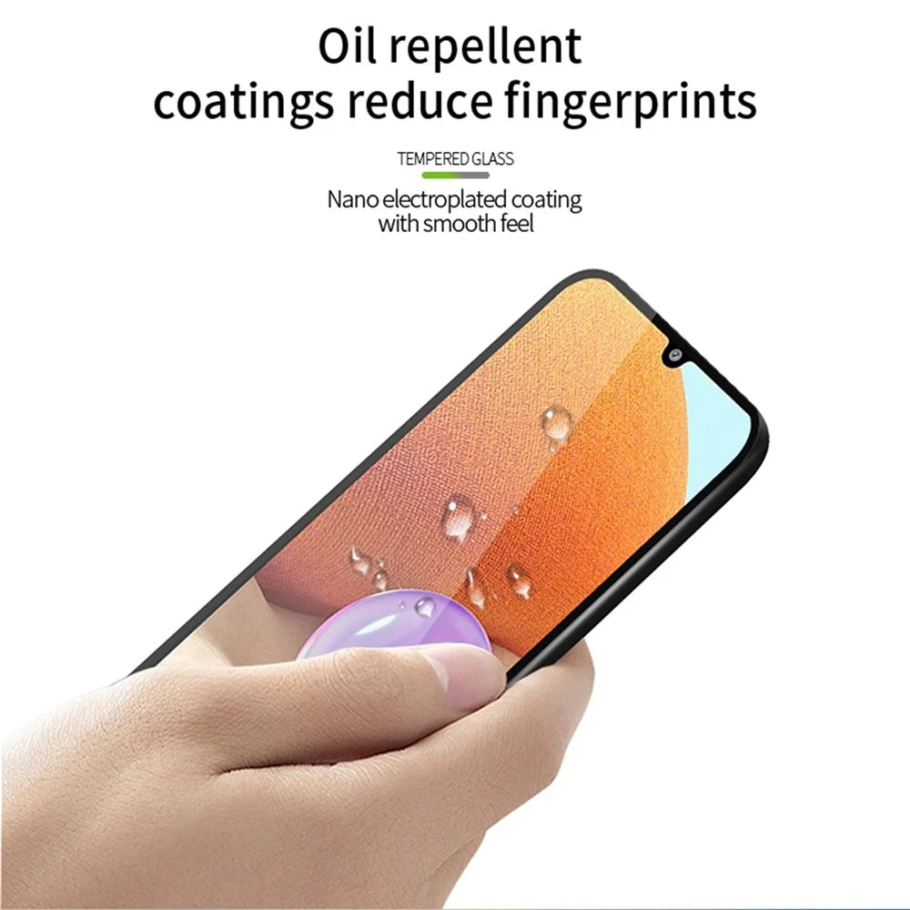 MOFI for Samsung Galaxy A33 5G Full Glue 9H Hardness Smooth Touch 2.5D Arc Edge Full Coverage HD Tempered Glass Protective Film - 7