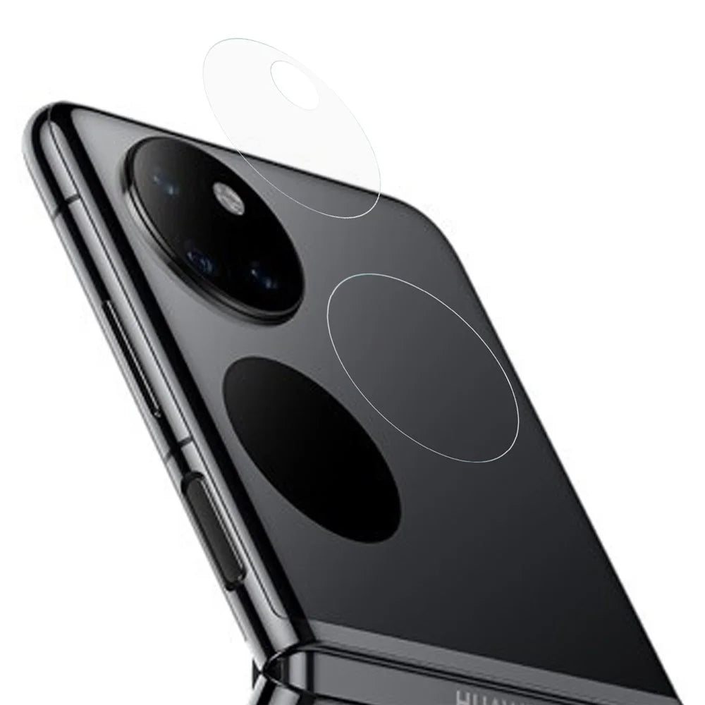 For Huawei P50 Pocket / Pocket S HD Clear Anti-scratch 3D Arc Edge Tempered Glass Camera Lens Protector - 1