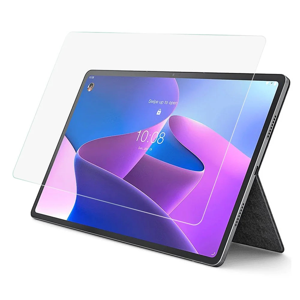 For Lenovo Tab P12 Pro Full Coverage Tempered Glass Screen Protector 0.3mm Arc Edge Explosion-proof Accurate Touch Film - 1
