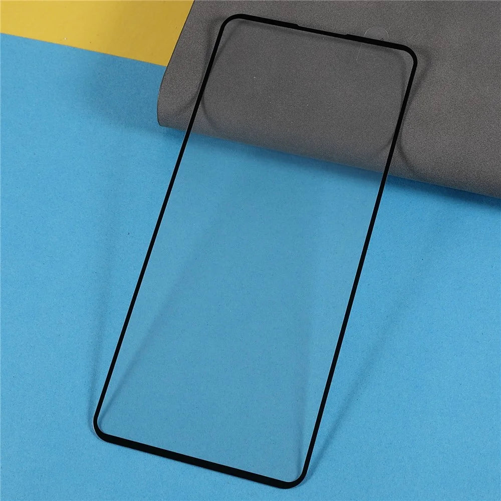 For Oppo A96 Bubble-free Explosion-proof Full Glue Silk Printing Full Screen Tempered Glass Protective Film - 3