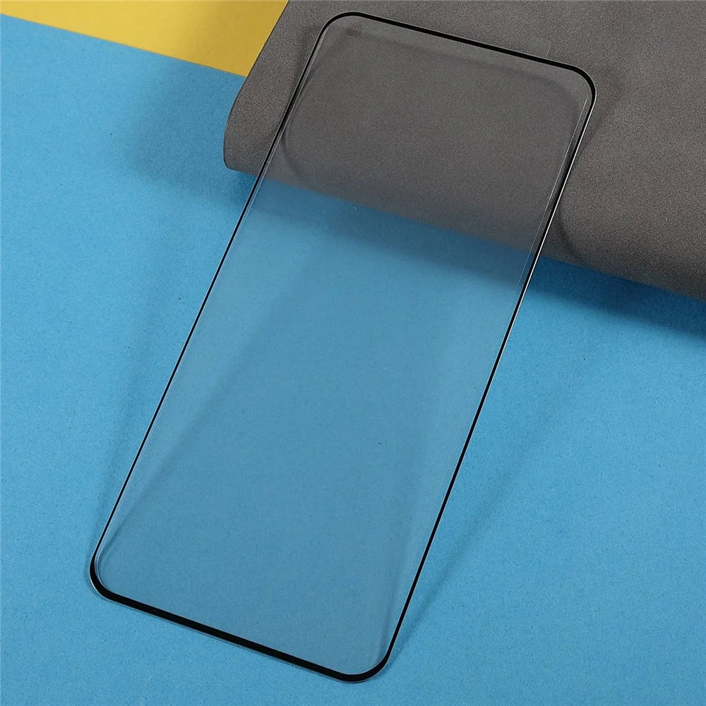 For OnePlus 9 Pro / 10 Pro 9H HD Clarity Full Screen Side Glue Silk Printing Anti-Scratch Tempered Glass Support Fingerprint Unlock - 3