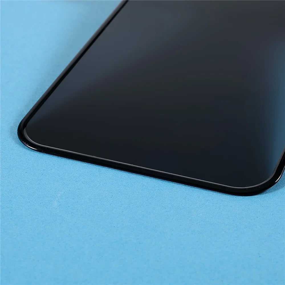 For iPhone 11 Pro Max/XS Max 6.5 inch Wear-resistant Anti-spy Full Glue HD Full Coverage Matte Silk Printing Tempered Glass Screen Protector Film with Dust-proof Net - 6