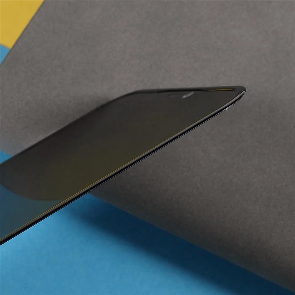 For iPhone 11 Pro Max/XS Max 6.5 inch Wear-resistant Anti-spy Full Glue HD Full Coverage Matte Silk Printing Tempered Glass Screen Protector Film with Dust-proof Net - 7